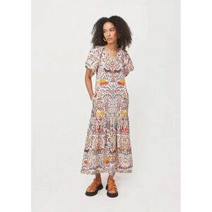 Rhode Dress Phobe Woodland Folklore Jungle Print